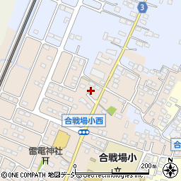 栃木県栃木市都賀町合戦場351-7周辺の地図
