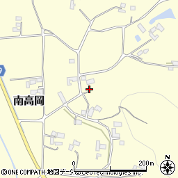 栃木県真岡市南高岡560周辺の地図