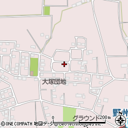 栃木県栃木市大塚町1210周辺の地図