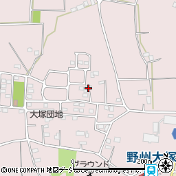 栃木県栃木市大塚町1207周辺の地図