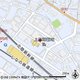 丸水長野県水上田支社周辺の地図