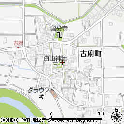 石川県小松市古府町ヌ周辺の地図