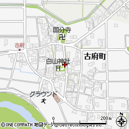 石川県小松市古府町（ヌ）周辺の地図