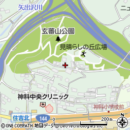 長野県上田市住吉500-1周辺の地図