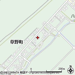 石川県小松市草野町チ54周辺の地図