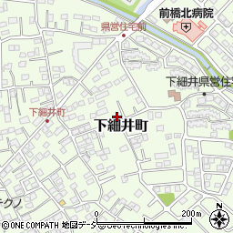 群馬県前橋市下細井町372-21周辺の地図