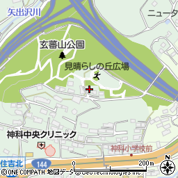 長野県上田市住吉494-1周辺の地図