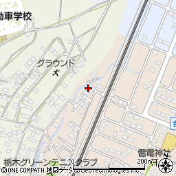 栃木県栃木市都賀町合戦場390周辺の地図