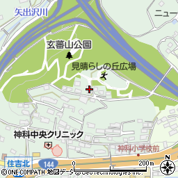 長野県上田市住吉494-2周辺の地図