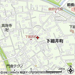 群馬県前橋市下細井町361-6周辺の地図