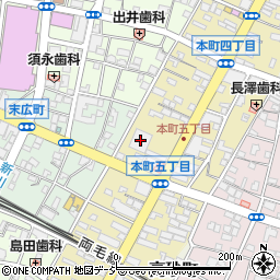 群馬銀行桐生支店周辺の地図