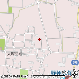 栃木県栃木市大塚町1203周辺の地図