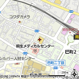 美喜仁館桐生店周辺の地図