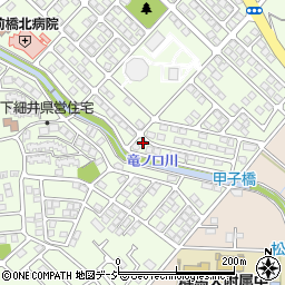 群馬県前橋市下細井町645-24周辺の地図