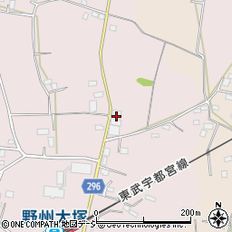 栃木県栃木市大塚町1293周辺の地図