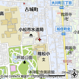 石川県小松市丸の内公園町1周辺の地図