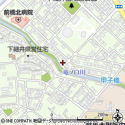 群馬県前橋市下細井町645-56周辺の地図