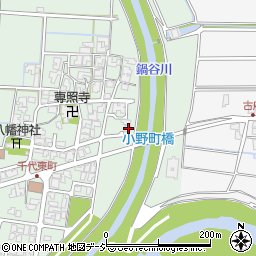 石川県小松市千代町丙23周辺の地図