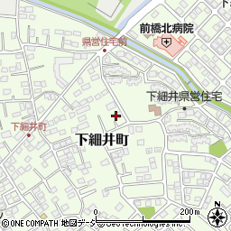 群馬県前橋市下細井町372-3周辺の地図