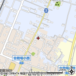 栃木県栃木市都賀町合戦場340-2周辺の地図