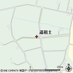 栃木県真岡市道祖土周辺の地図