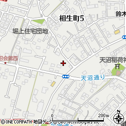 島津工業株式会社　桐生営業所周辺の地図
