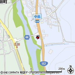 石川県白山市中島町イ31周辺の地図