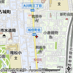 上田モータース周辺の地図