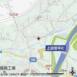 長野県上田市住吉1094-1周辺の地図