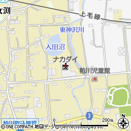 株式会社ナカダイ　粕川工場周辺の地図