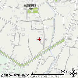 群馬県前橋市荻窪町174周辺の地図