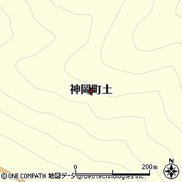 岐阜県飛騨市神岡町土周辺の地図