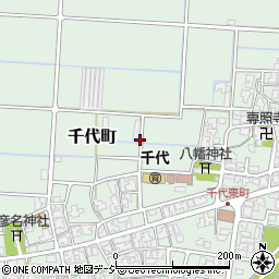 石川県小松市千代町周辺の地図