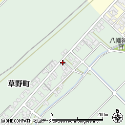 石川県小松市草野町チ63周辺の地図