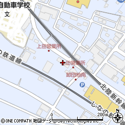 長谷川ハガネ店上田周辺の地図