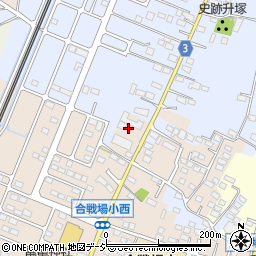 栃木県栃木市都賀町合戦場345周辺の地図