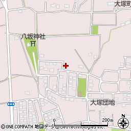 栃木県栃木市大塚町1153-7周辺の地図