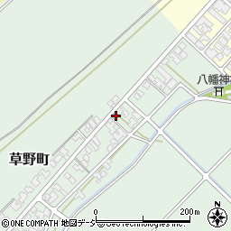 石川県小松市草野町チ64周辺の地図