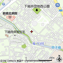 群馬県前橋市下細井町645-46周辺の地図