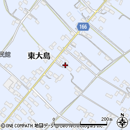 栃木県真岡市東大島1144周辺の地図