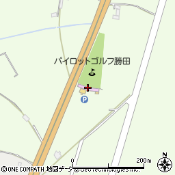 パイロットゴルフ勝田周辺の地図