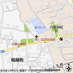 群馬県前橋市堀越町343周辺の地図