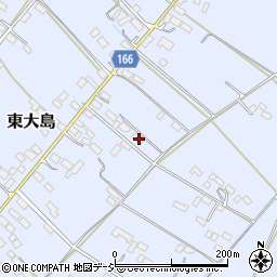 栃木県真岡市東大島1149-5周辺の地図