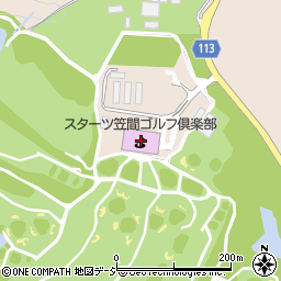 スターツ笠間ゴルフ倶楽部周辺の地図