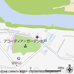 茨城県水戸市渡里町1436周辺の地図