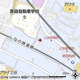 千曲観光株式会社　上田営業所周辺の地図
