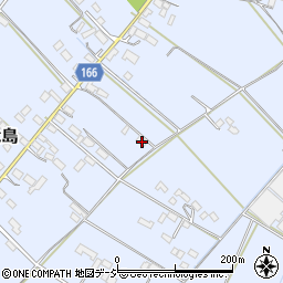 栃木県真岡市東大島1177-13周辺の地図