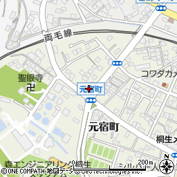 茂木青果店周辺の地図