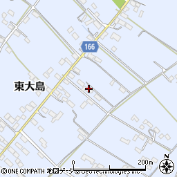 栃木県真岡市東大島1149周辺の地図