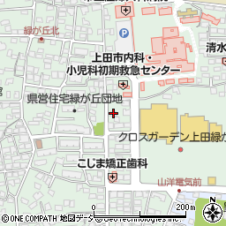 東郷堂新聞店緑ケ丘周辺の地図